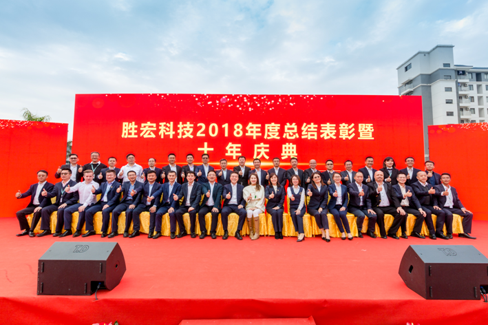 1win科技2018年度总结表扬暨十年庆典圆满竣事